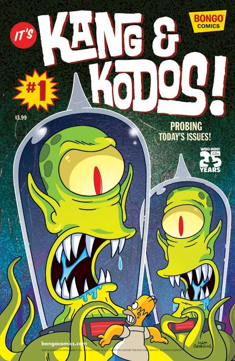 Kang & Kodos #1 (2014) Comic Books Kang & Kodos