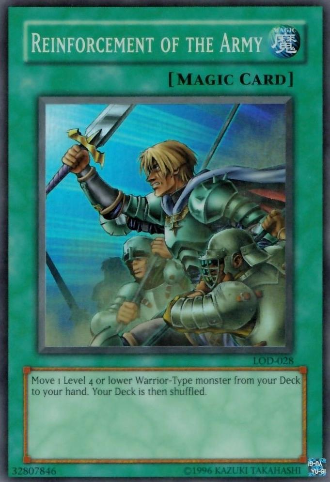 Reinforcement of the Army LOD-028 YuGiOh Legacy of Darkness