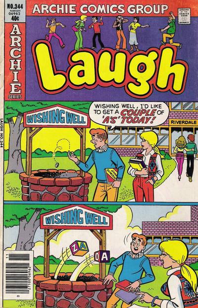 Laugh Comics #344 (1979) Comic Books Laugh Comics