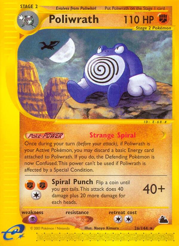 Poliwrath #26 Pokemon Skyridge