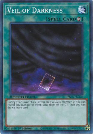 Veil of Darkness SS05-ENA25 YuGiOh Speed Duel Starter Decks: Twisted Nightmares