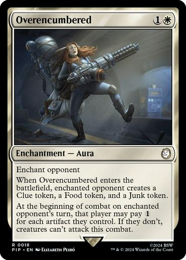 Overencumbered #18 Cover Art