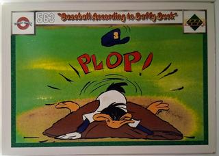 Baseball according to Daffy Duck