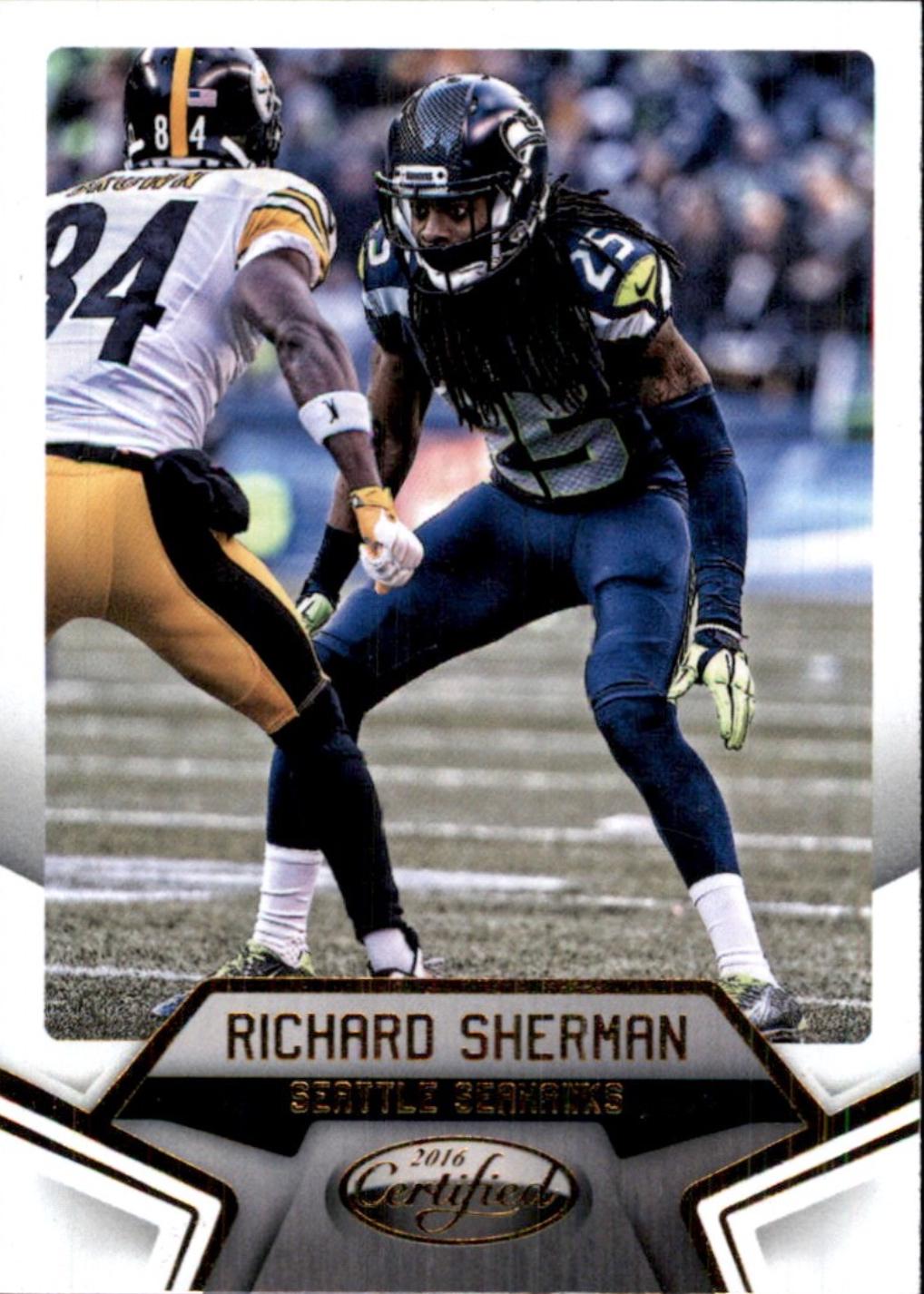 Richard Sherman #71 2016 Panini Certified Football