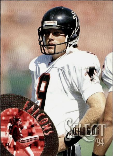 Norm Johnson #7 1994 Panini Select Football