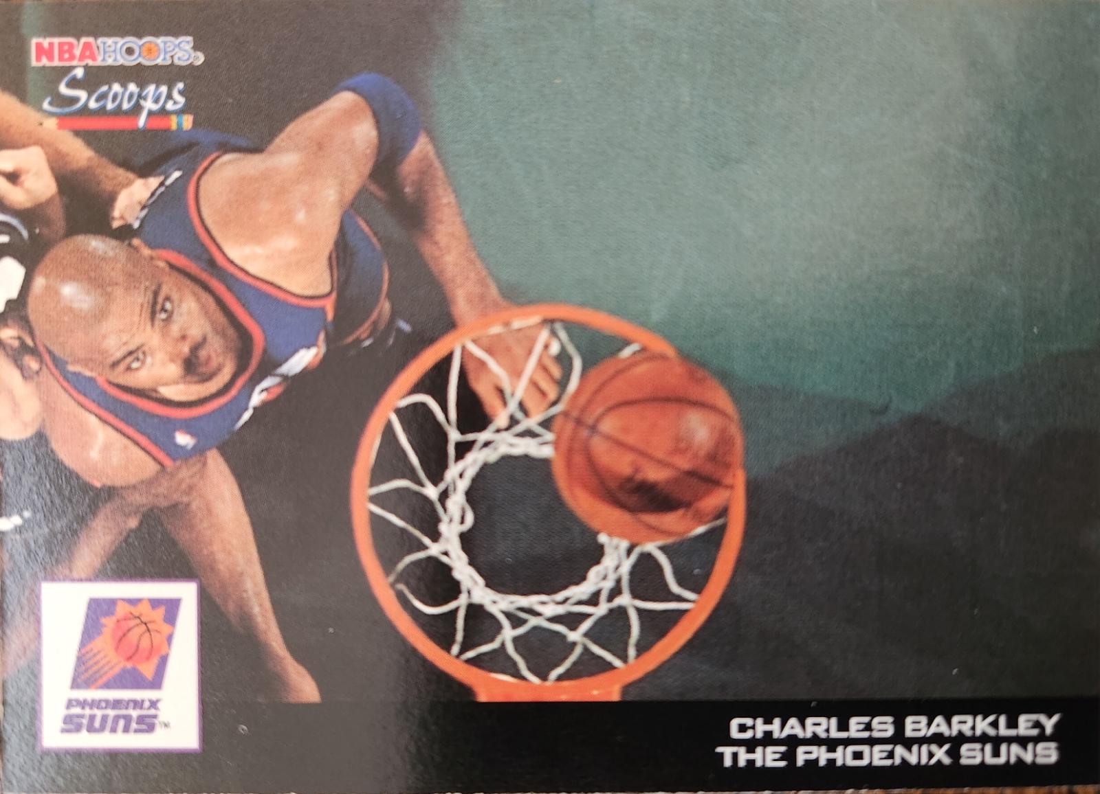 Charles Barkley #HS21 Basketball Cards 1993 Hoops Scoops