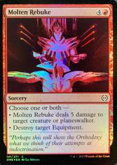 Molten Rebuke [Foil] #141