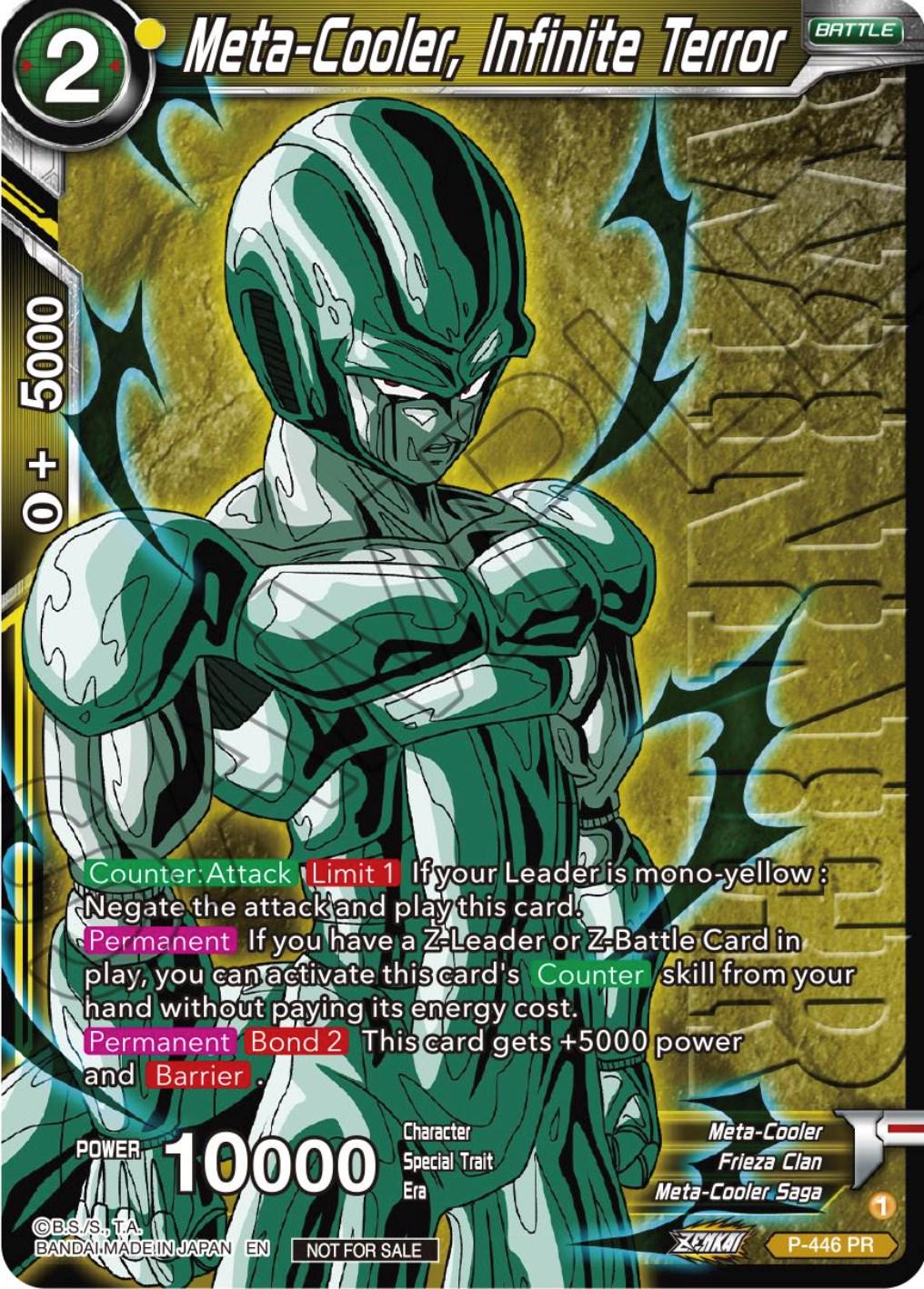 Meta-Cooler, Infinite Terror front