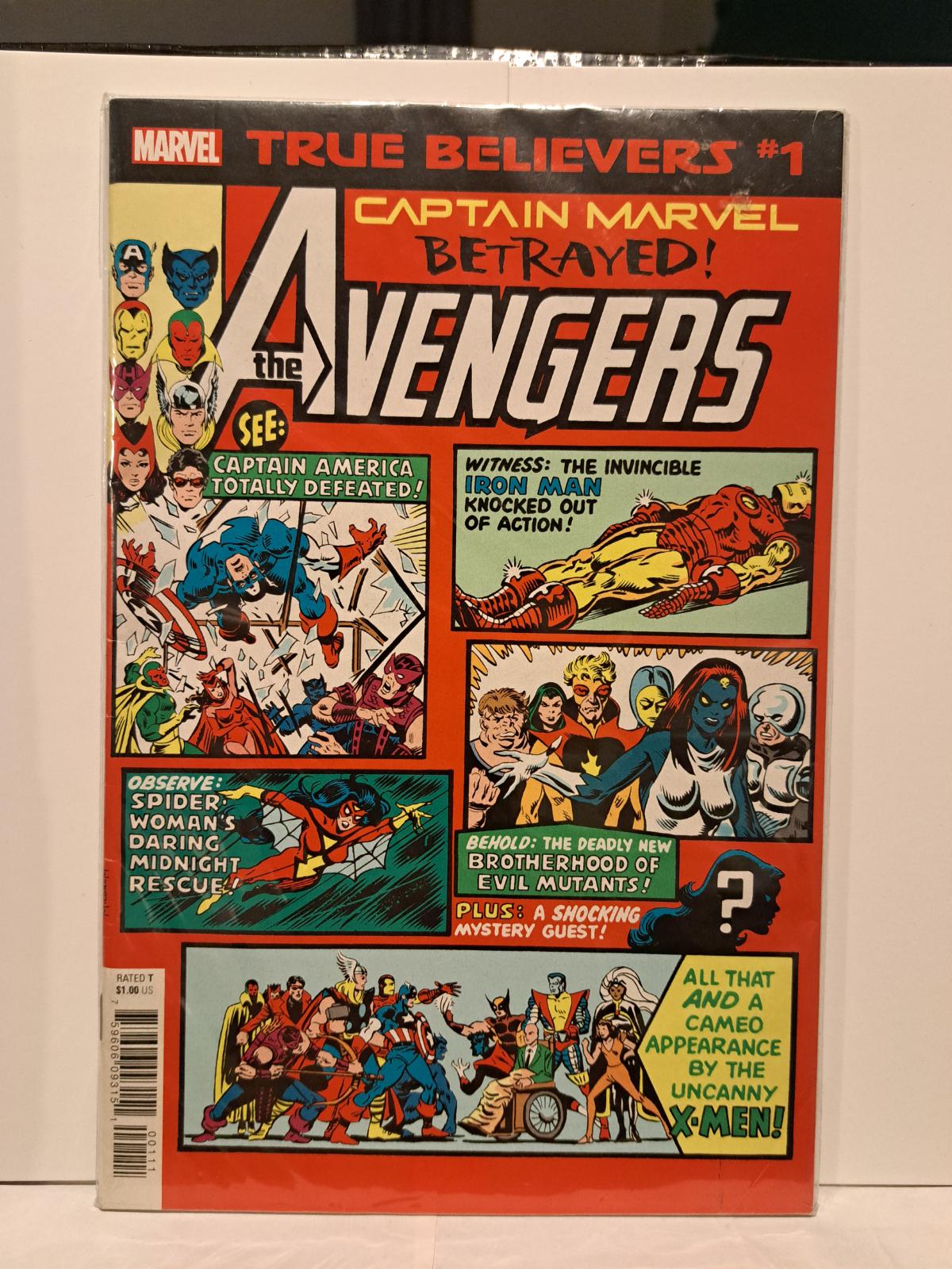 True Believers: Captain Marvel #1 (2019) Comic Books True Believers: Captain Marvel