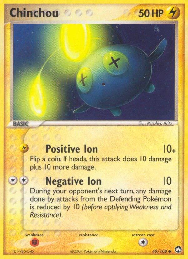 Chinchou #49 Pokemon Power Keepers
