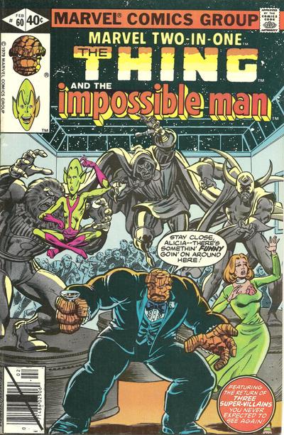 Marvel Two-in-One #60 (1980) Comic Books Marvel Two-In-One