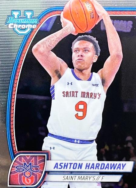 Ashton Hardaway #93 Basketball Cards 2024 Bowman Chrome University
