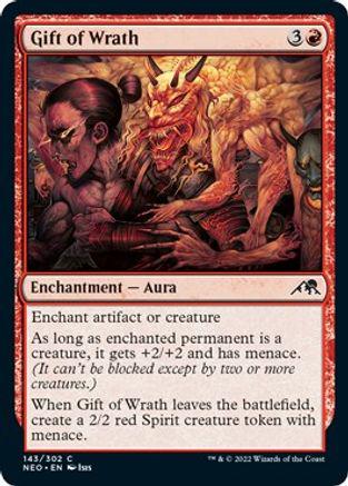 Gift of Wrath #143 Magic Kamigawa: Neon Dynasty