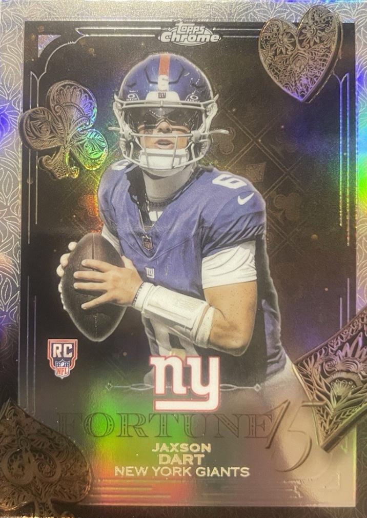 Jaxson Dart [Refractor] #F15-23 Prices | 2025 Topps Chrome Fortune
