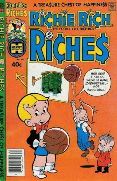 Richie Rich Riches #46 (1980) Comic Books Richie Rich Riches
