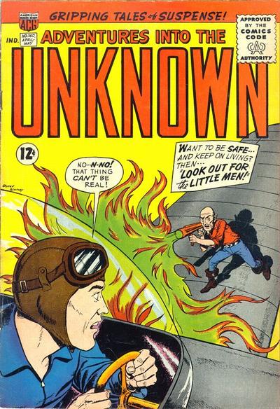 Adventures into the Unknown #140 (1963) Comic Books Adventures into the Unknown