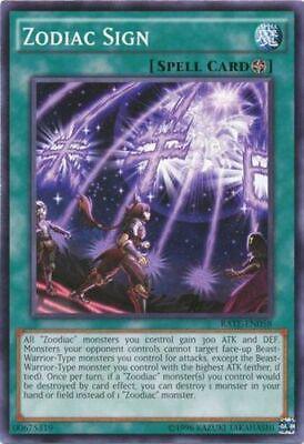 Zodiac Sign RATE-EN058 YuGiOh Raging Tempest