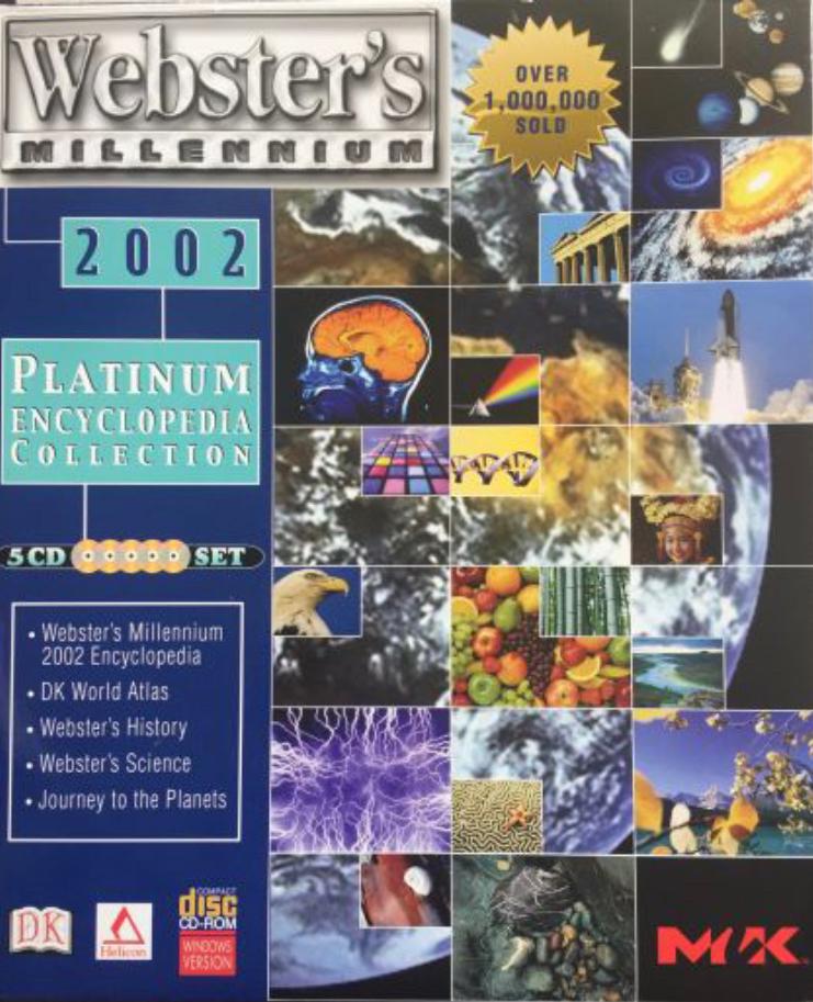 Webster's Millenium 2002: Platinum Encyclopedia Collection PC Games
