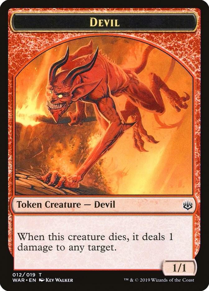 Devil [Token] (Magic War of the Spark)