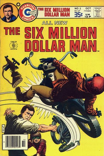 Six Million Dollar Man #5 (1977) Comic Books Six Million Dollar Man