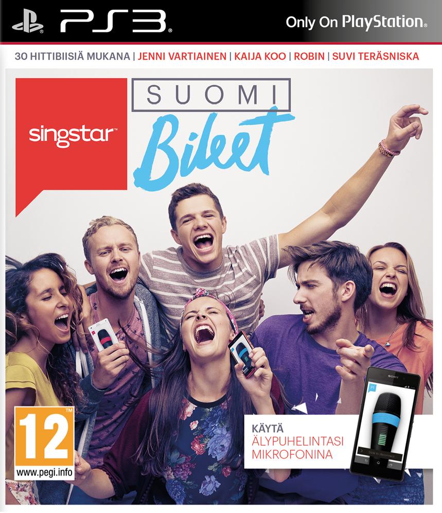 SingStar SuomiBileet PAL Playstation 3