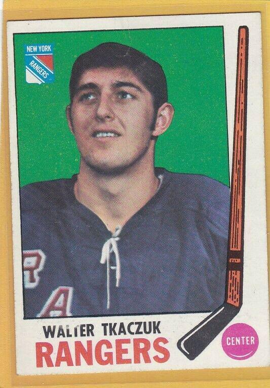 Walter Tkaczuk #43 Hockey Cards 1969 Topps