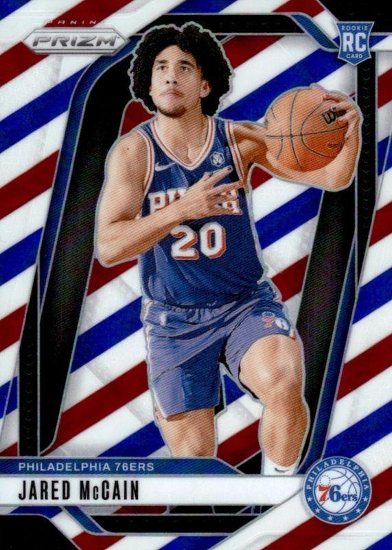Jared McCain [Red White Blue] #222 Prices | 2024 Panini Prizm