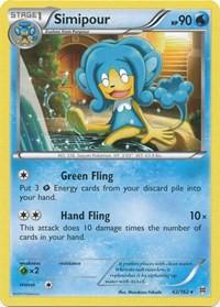 Simipour #42 Pokemon BREAKthrough