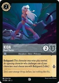 Kida - Royal Warrior #177 Lorcana Into the Inklands