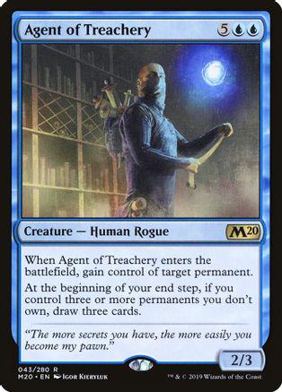 Agent of Treachery Magic Core Set 2020