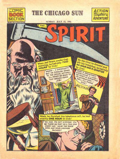 Spirit #7/15/1945 (1945) Comic Books Spirit