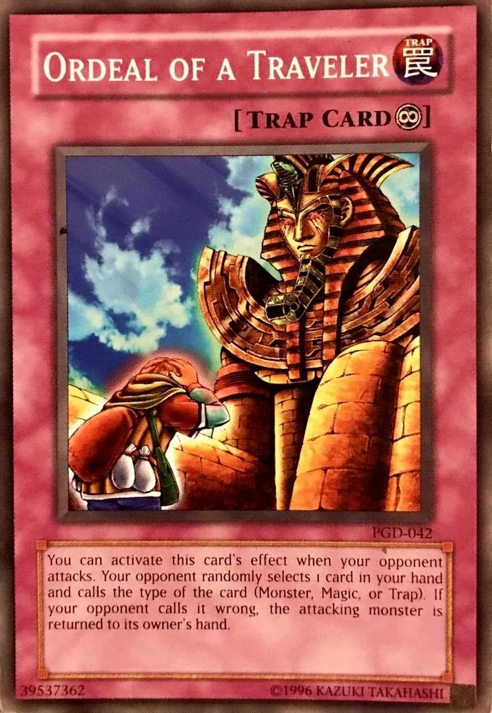 Ordeal of a Traveler PGD-042 YuGiOh Pharaonic Guardian