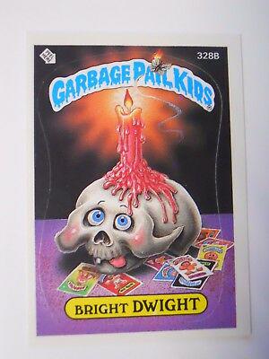 Bright DWIGHT #328B 1987 Garbage Pail Kids