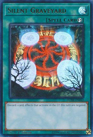 Silent Graveyard DUDE-EN042 YuGiOh Duel Devastator
