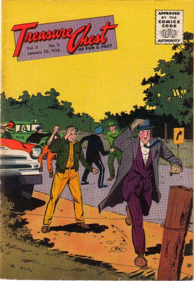 Treasure Chest of Fun and Fact #11 197 (1956) Comic Books Treasure Chest of Fun and Fact