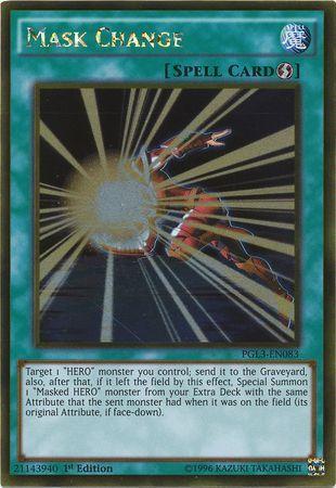 Mask Change PGL3-EN083 YuGiOh Premium Gold: Infinite Gold