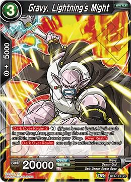 Gravy, Lightning's Might BT4-113 Dragon Ball Super Colossal Warfare