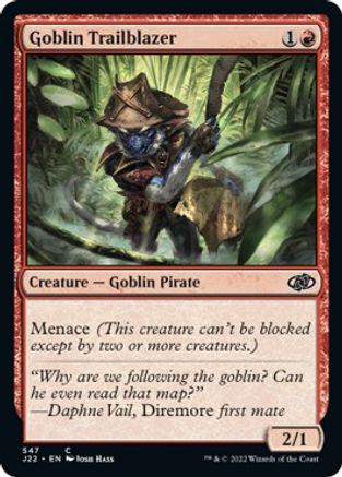 Goblin Trailblazer #547 Magic Jumpstart 2022