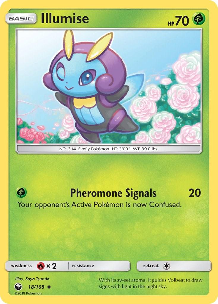 Illumise #18 Pokemon Celestial Storm