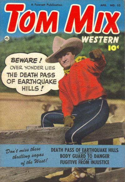 Tom Mix Western #52 (1952) Comic Books Tom Mix Western