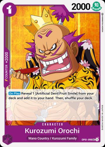 Kurozumi Orochi OP01-098 One Piece Romance Dawn