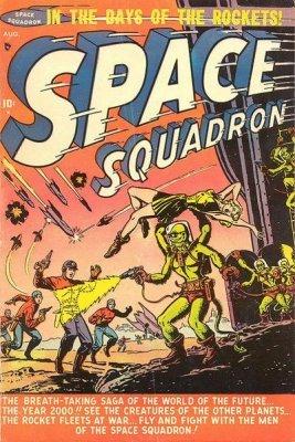 Space Squadron #2 (1951) Comic Books Space Squadron