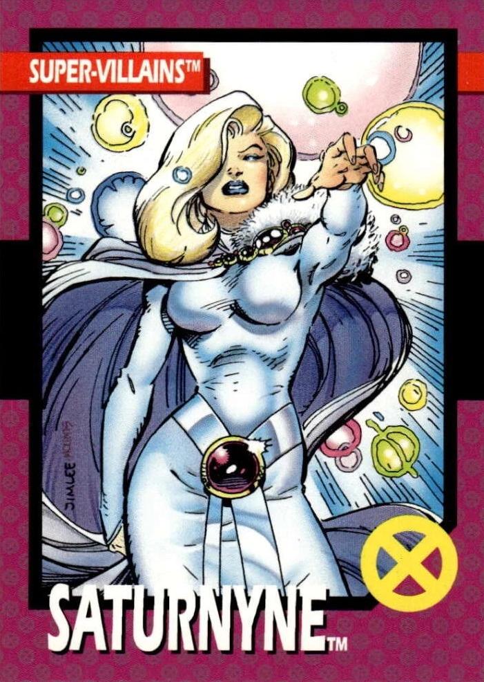 1992 X-Men Series 1 Saturnyne #64 card
