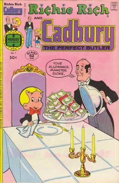 Richie Rich And Cadbury #1 (1977) Comic Books Richie Rich And Cadbury