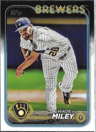 Wade Miley #671 Baseball Cards 2024 Topps
