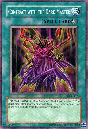 Contract with the Dark Master DCR-087 YuGiOh Dark Crisis