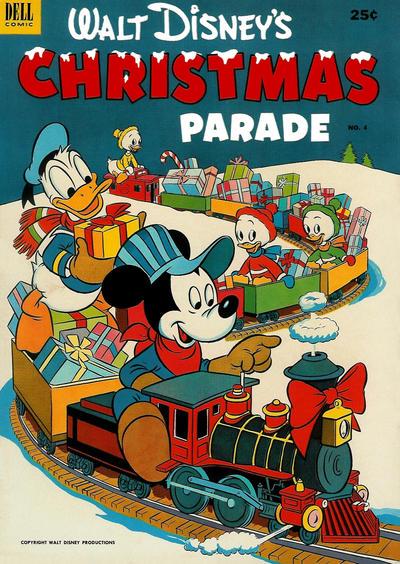 Walt Disney's Christmas Parade #4 (1952) Comic Books Walt Disney's Christmas Parade