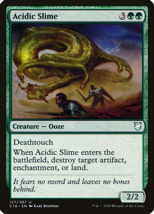 Acidic Slime Magic Commander 2018
