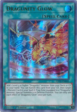 Dragunity Glow GFTP-EN041 YuGiOh Ghosts From the Past