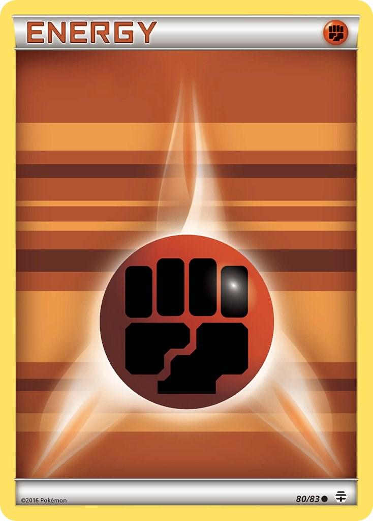 Fighting Energy #80 Pokemon Generations